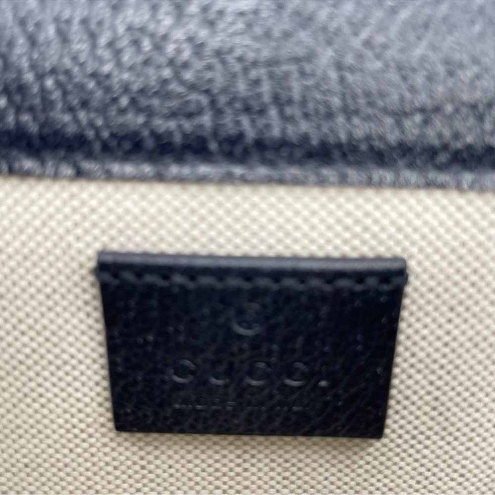 Women’s Gucci, GG supreme monogram horse bit 1955 shoulder bag made in Italy - Picture 8 of 11